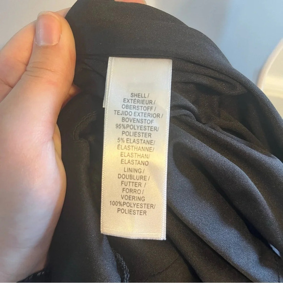 Aidan mattox scuba crepe cocktail black dress size 2 NWT - Picture 7 of 7